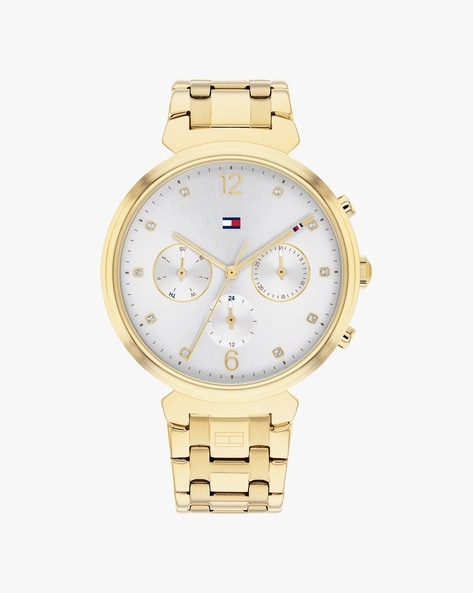 Tommy hilfiger gold tone on sale watch