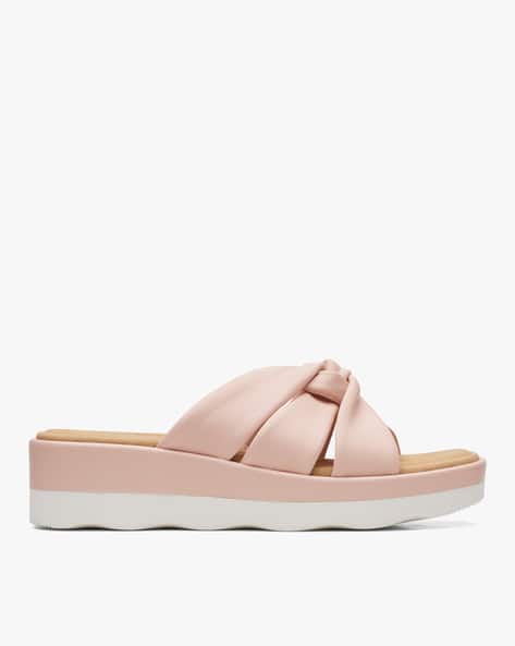 Open-Toe Sandals with Wedge Heels