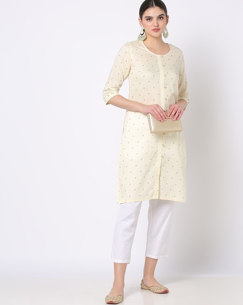 Printed Straight Kurta