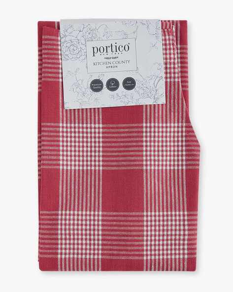 Buy Red & White Kitchen Linen for Home & Kitchen by PORTICO Online