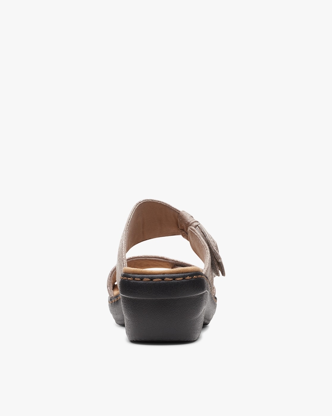 Clarks Blake Jewel Womens Sandals - Dark Tan Leather D