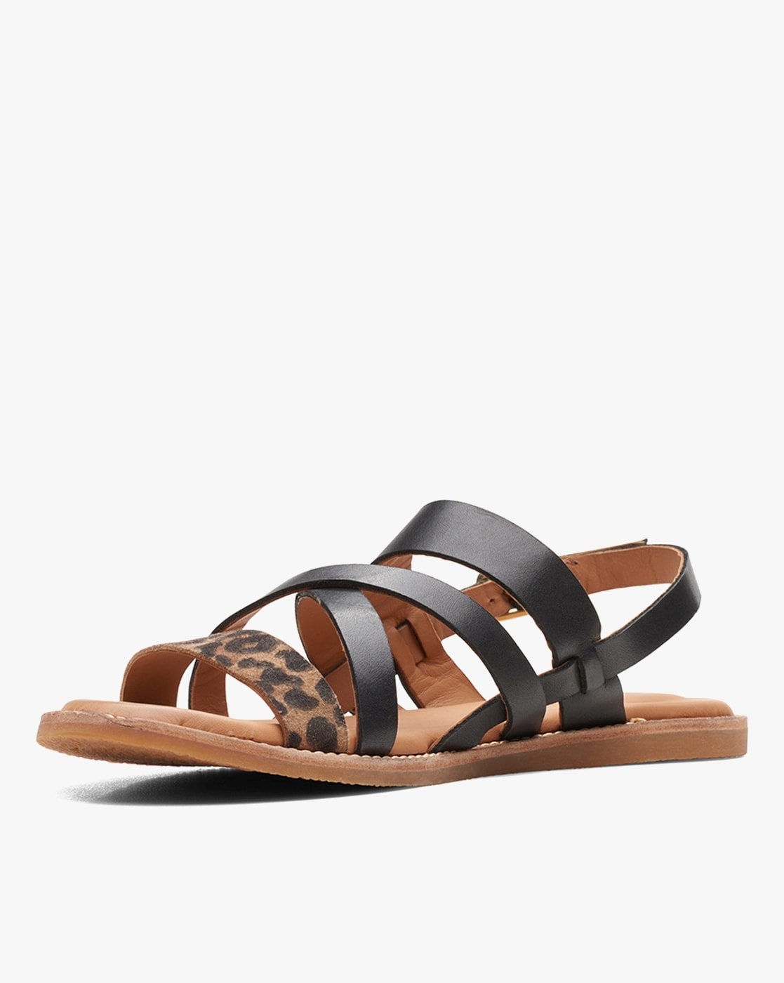 Clarks discount leopard sandals