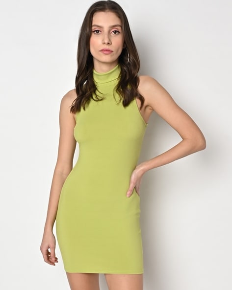 Turtle neck hotsell sleeveless dresses