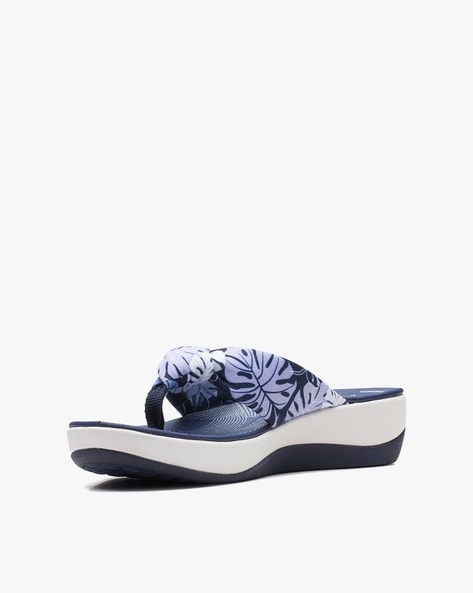 Buy Blue Flat Sandals for Women by CLARKS Online Ajio