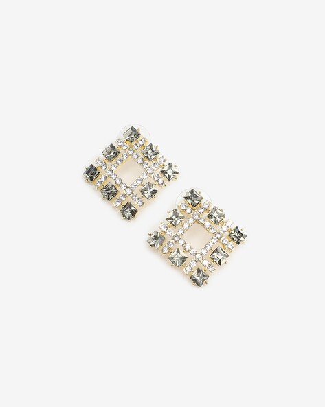 Diamond Earrings MINERVA 0.70 Square Studs 32810035021