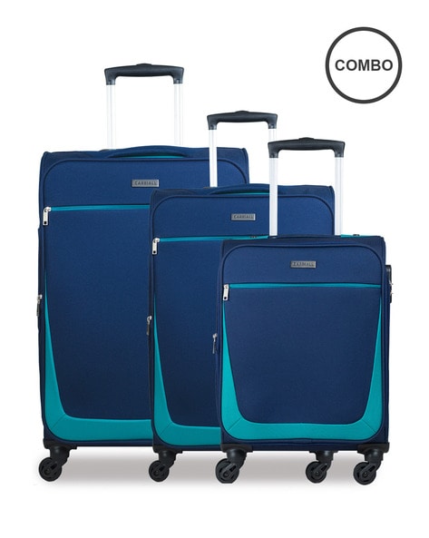 Soft Body Set of 2 Luggage - Polyester Softsided Suitcase Combo 24