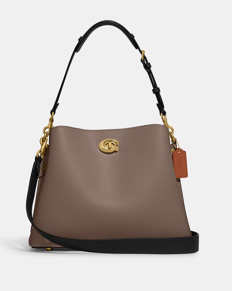 Coach Willow Colorblock Leather Bucket Bag