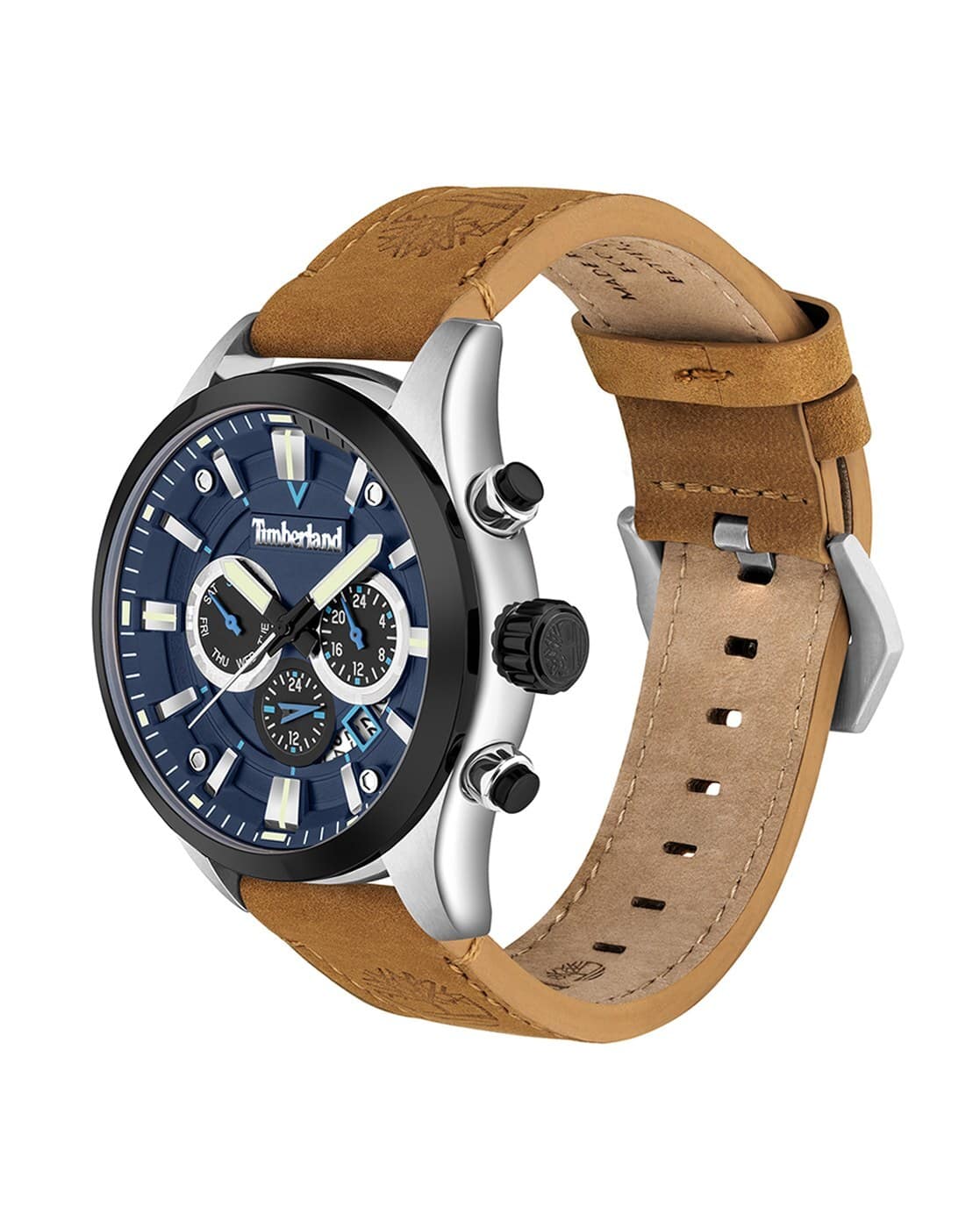 Timberland DUAL TIME 腕時計 Dual Time Timberland Mens Watch Multi Timberland Tidemark