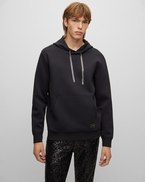 Black chain clearance hoodie