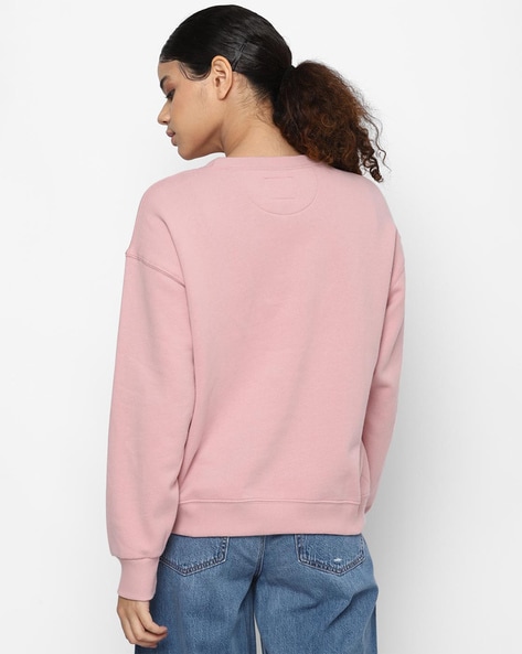 American eagle deals pink sweatshirt