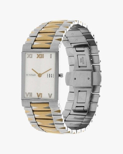 Titan edge watch cheap gold