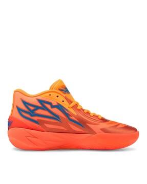 Buy Puma Puma MB.02 Basketball Shoes | Orange Color Men | AJIO LUXE