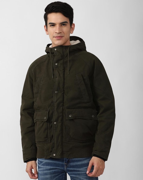 American eagle clearance green bomber jacket