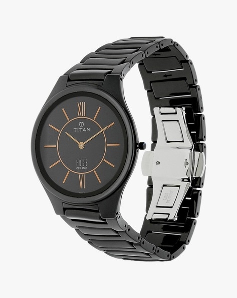 Titan edge hot sale ceramic watch