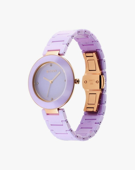 Buy Titan Raga Women Purple Dial Watch 2532SM01 - Watches for Women 435990  | Myntra