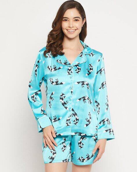 Buy Blue Night&LoungeWearSets for Women by Clovia Online