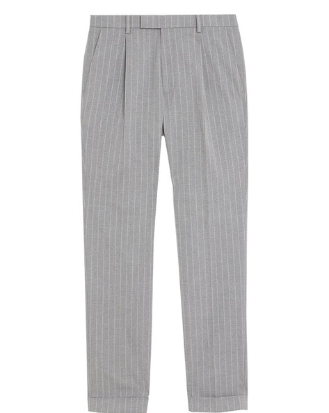 Maison Margiela pinstripe-pattern straight-leg Wool Trousers - Farfetch