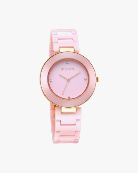 Titan 2025 pink watch