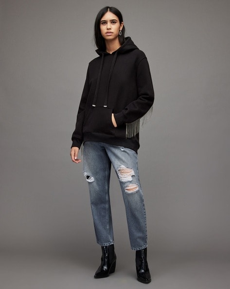 All saints sweatshirt on sale women's