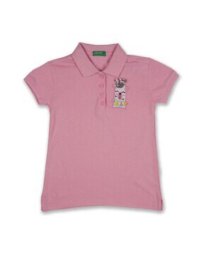 Graphic Polo T-shirt