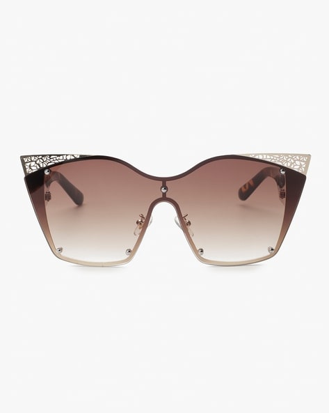 Buy Rose Gold-Toned & Oxblood Sunglasses for Women by Bvlgari Online |  Ajio.com