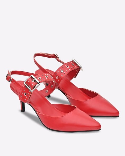 rose red heels