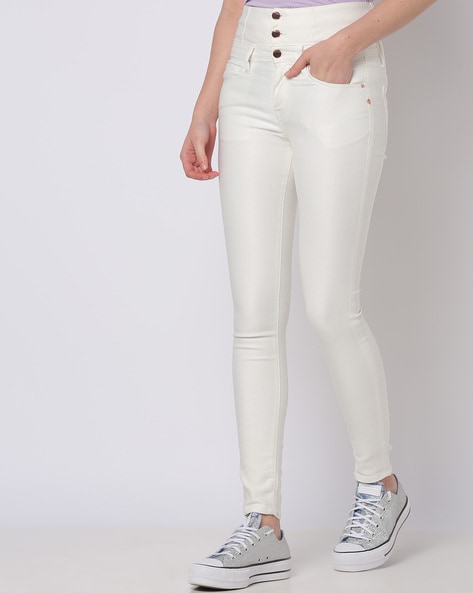 Spykar Women High-Rise Skinny Fit Jeans