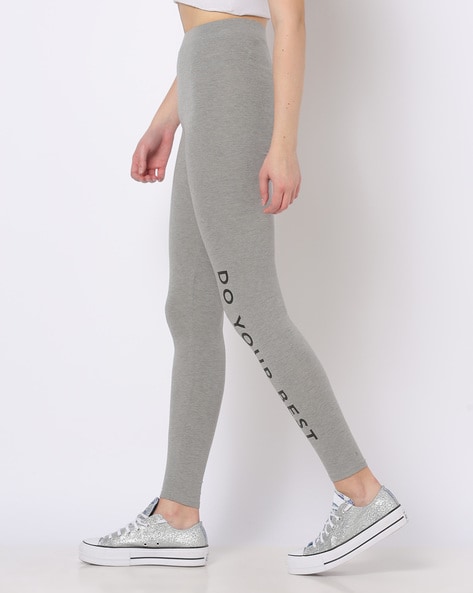 Buy Melange by Lifestyle Navy Regular Fit Leggings for Women Online @ Tata  CLiQ