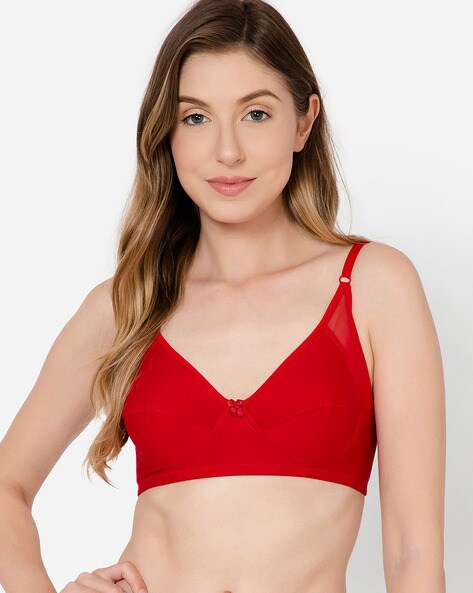 Buy Tweens Pink & Red Non Padded Bra (Pack Of 2) for Women Online @ Tata  CLiQ