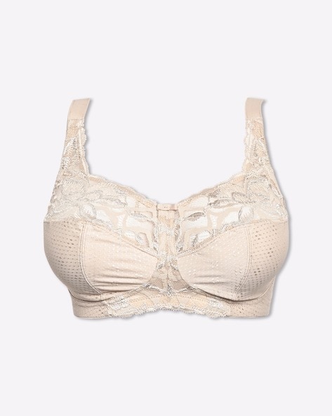 Marks & Spencer Cotton & Lace Non Wired Total Support Bra
