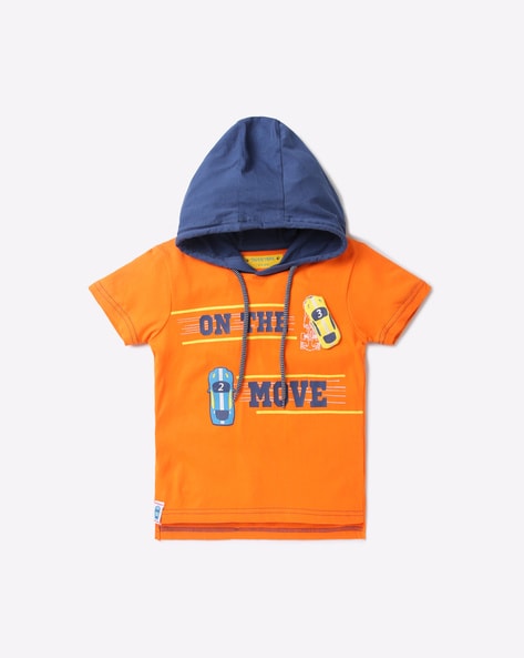 hooded t shirt for kids