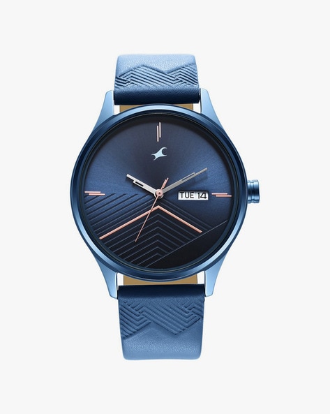 Fastrack watch in sales blue colour