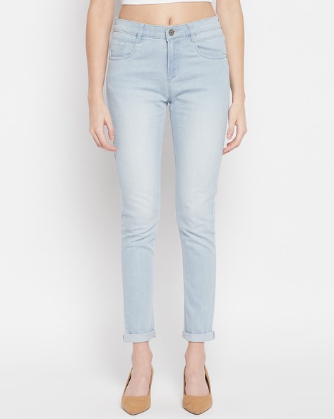 Ajio womens hot sale jeans