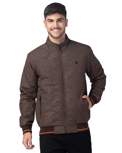 Being Human Zip-Front Bomber Jacket