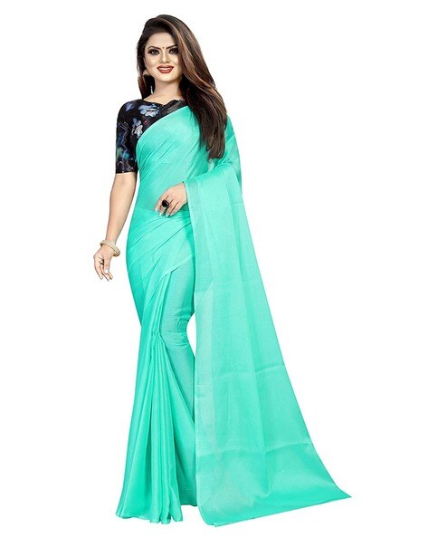 Plain Saree buy online -