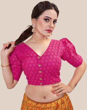 Buy Pink Blouses for Women by Himrise Online | Ajio.com