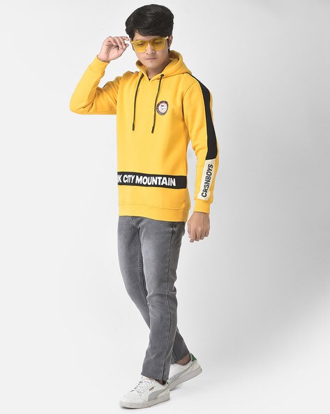 Mustard discount club hoodie