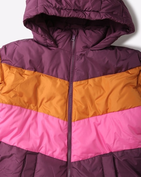 Gap rainbow puffer on sale jacket