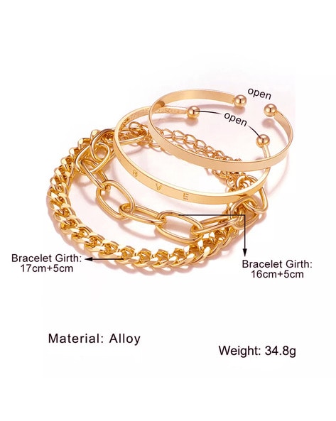 Multilayer Bracelet Set for Women Infinity Butterfly Thick Chain Bangle  Bracelet - China Bracelet and Jewelry price