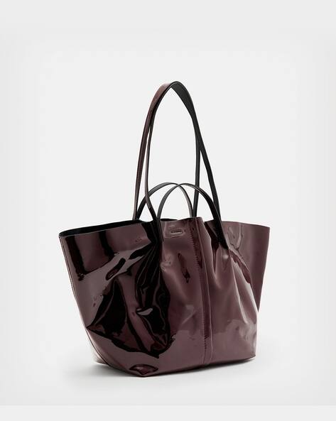 Buy ALL SAINTS Odette Tote Bag with Pouch | Brown Color Women  
