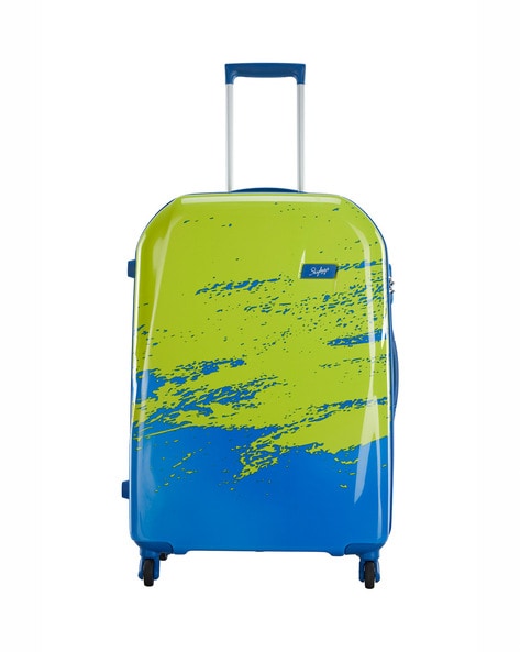 Amazon.com | Skybags Plastic Hard 144 cms Luggage (SHOOTS55TNB_Blue),  Tibetian Blue, Skybags Shooting star 55cm Hardside Cabin 360° Polycarbonate  4W Tibetian Blue Trolley | Carry-Ons