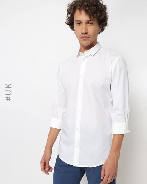 Slim Fit Cotton Shirt