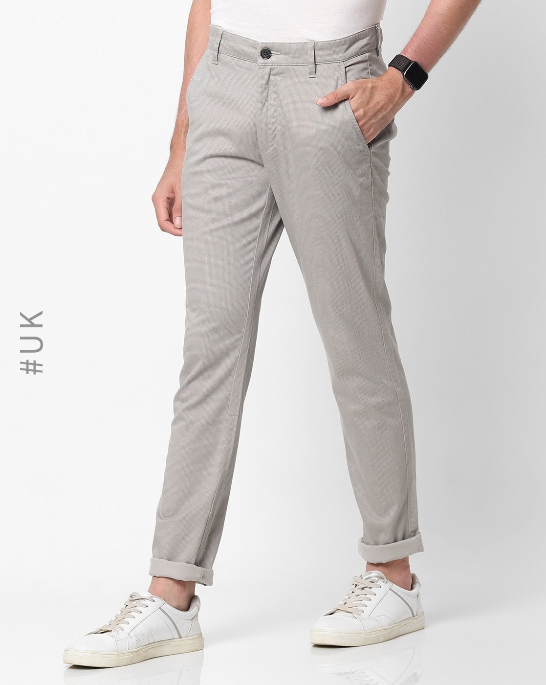 Womens Grey Trousers  MS