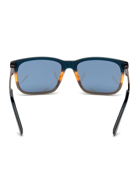 DIFF | Tahoe Blue Gradient Lens Sunglasses in Matte Black - ShopperBoard