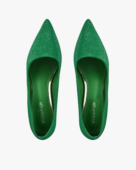 Green shoes shop for women