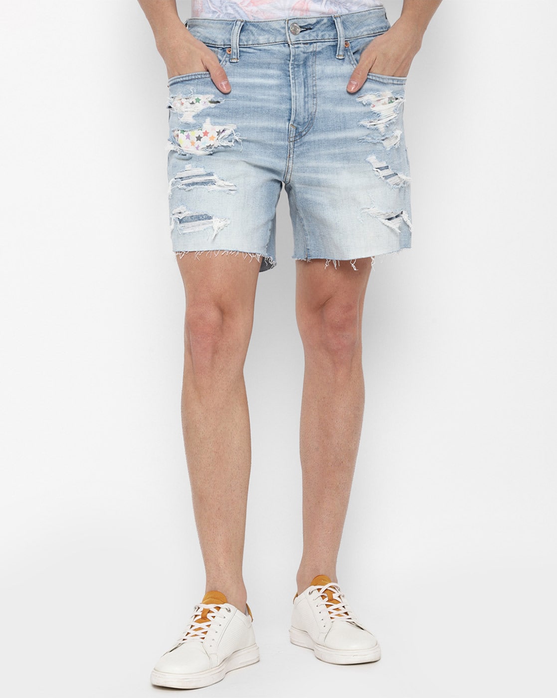 Buy Blue Shorts & 3/4ths for Men by AMERICAN EAGLE Online