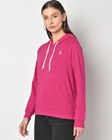 Buy Fuchsia Sweatshirt & Hoodies for Women by ADBUCKS Online