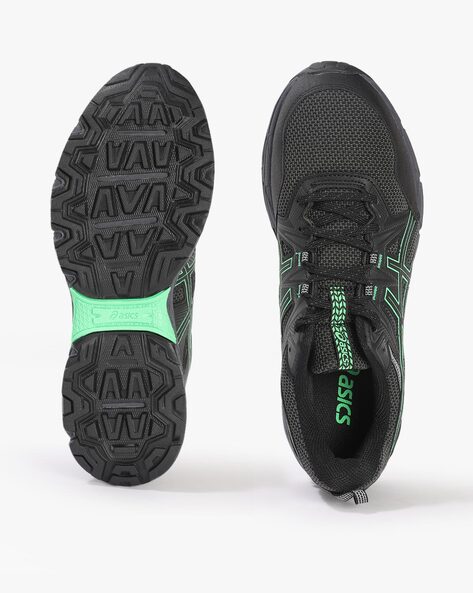 Asics noir best sale vert