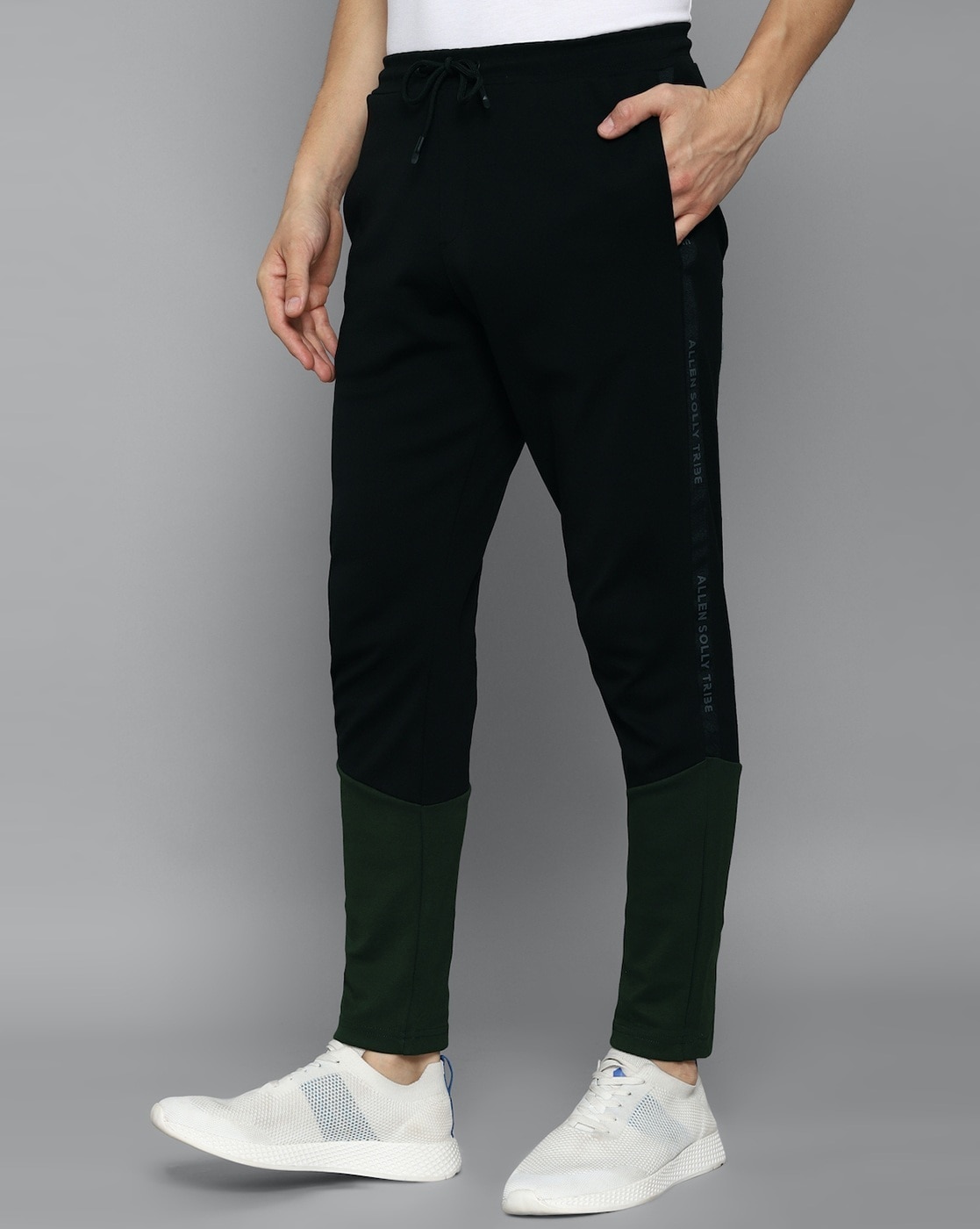 Buy Black Trousers & Pants for Women by ALLEN SOLLY Online | Ajio.com