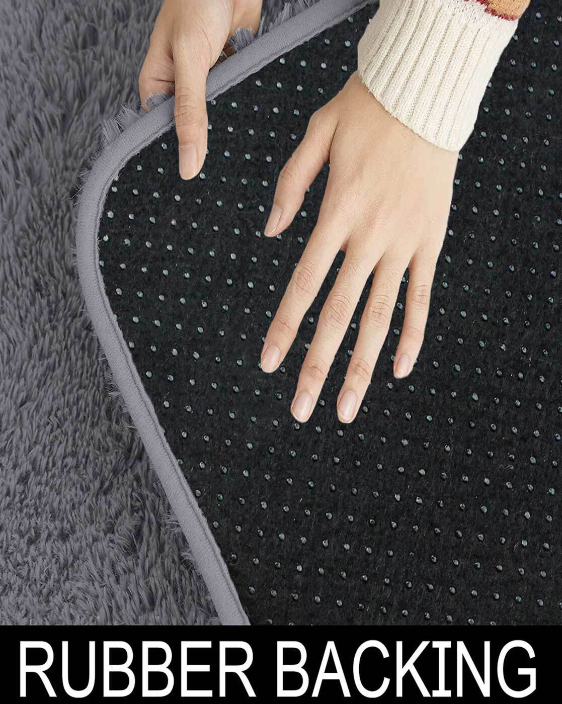 Buy Grey Bath Mats for Home & Kitchen by LUXEHOME INTERNATIONAL